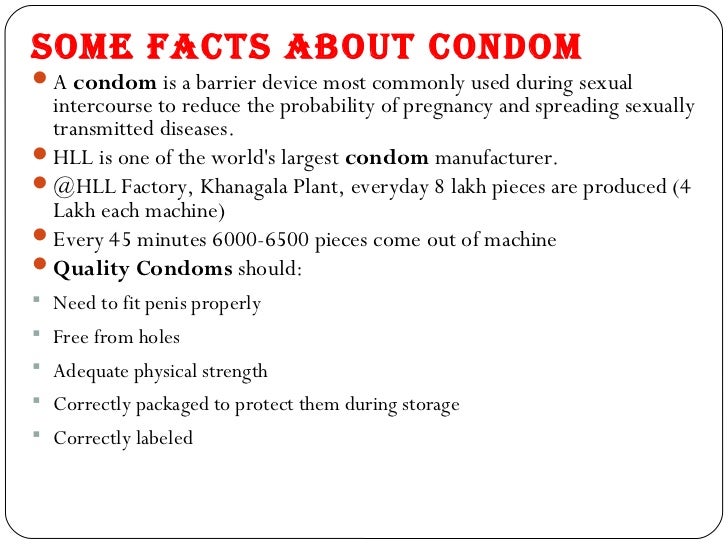 condom use facts Condom use facts